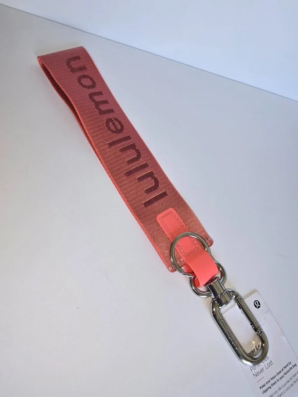 NWT Lululemon Never Lost Keychain RPCR/WNBY